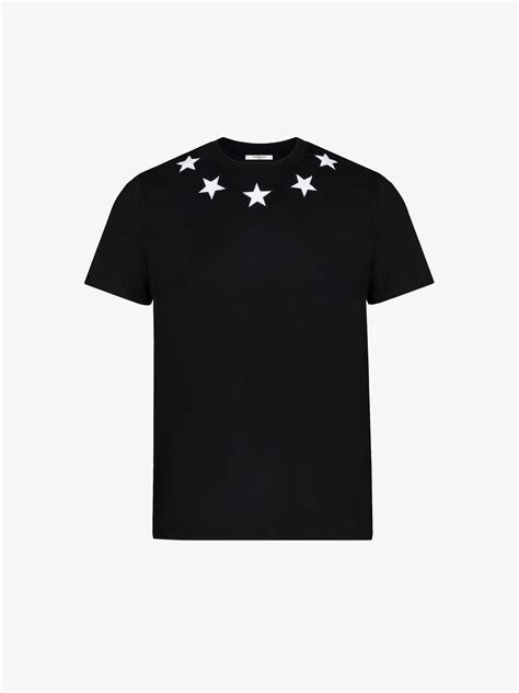 givenchy t shirt with stars|givenchy t shirt with holes.